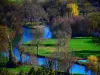 View of the Loir from the belvedere