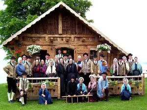El grupo folclórico de Ugine la Pastourelle de Val d'Arly