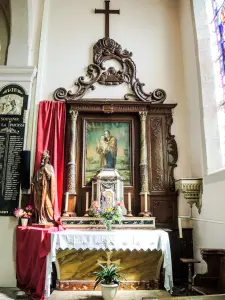 Altar de São José, na igreja (© JE)