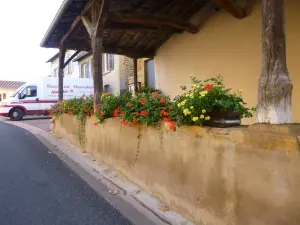 Saint-Laurent-d'Oingt - La galonnière della chiesa