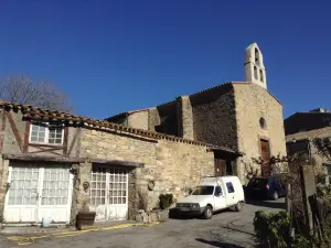 Piazza della chiesa Pradelles-en-Val