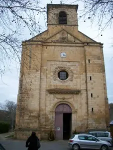 La iglesia de Sainte-Alvère