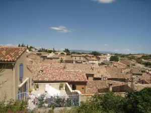 Toits du village de Valensole