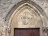 La Chapelle-Monthodon - Portal da igreja