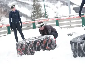 ヴァルモレル - 冬スパルタレース - テストする雪の障害物コース!