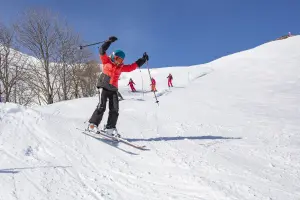Valmorel, familie skiën!