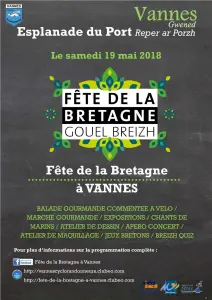 Affiche de la fête de la Bretagne