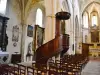 Interieur van de Notre-Dame de Nazareth