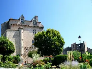 Castle and fortified gate