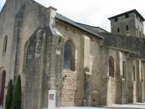 South wall of the church