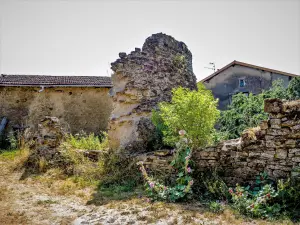 Ruines de la tour du guet (© J.E)