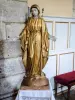 Golden Virgin in the church (© J.E)