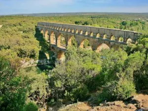 The bridge seen from the upstream side (© JE)