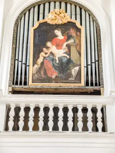 Organ of the church of Verzy (© J.E)