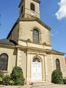 Facade of the Church of Our Lady of Verzy (© J.E)