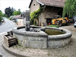 Fontana-fontana, con vasca circolare (© J.E)