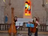 A concert in the church choir