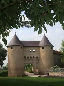 Tor der Burg der Bischöfe von Metz