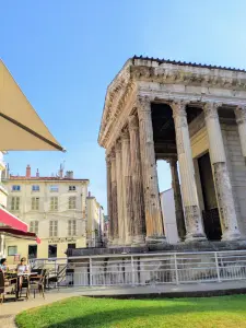 Temple d'Auguste et de Livie (© OT Vienne)