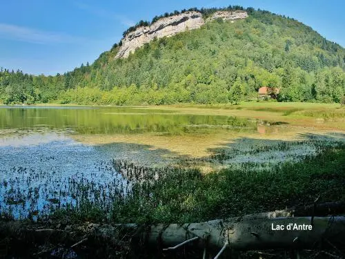 湖泊Antre - 自然景点在Villards-d'Héria