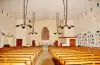 El interior de la iglesia de San Martín