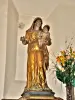 Estatueta, na igreja (© JE)