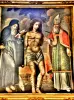 Pintura representando São Sebastião, na igreja (© JE)