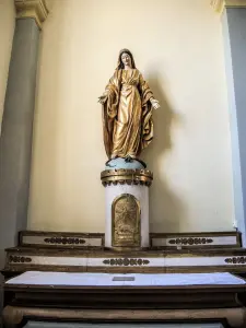 Altaar van Onze Lieve Vrouw, in de kerk (© J.E)