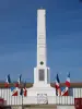 Memorial do Signal de l'Épine à la 163e DI - Monumento em Vrigne-Meuse
