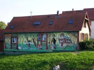 Fresco de Hansel y Gretel