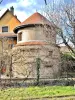 East tower of the old medieval enclosure (© JE)