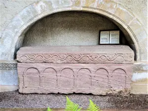 Le sarcophage de Schwartzenthann (© J.E)