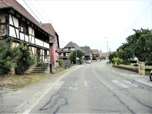 Main Street Wolfersdorf (© J.E)