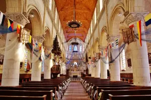 The interior of the Church of St. Martin