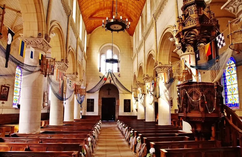 Yport - El interior de la iglesia de San Martín