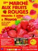 Affiche du marché aux fruits rouges