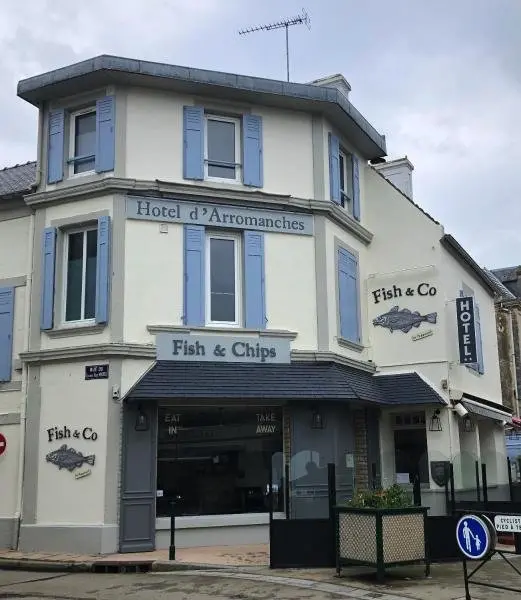 Hôtel d'Arromanches Pappagall - Hotel de férias & final de semana em Arromanches-les-Bains