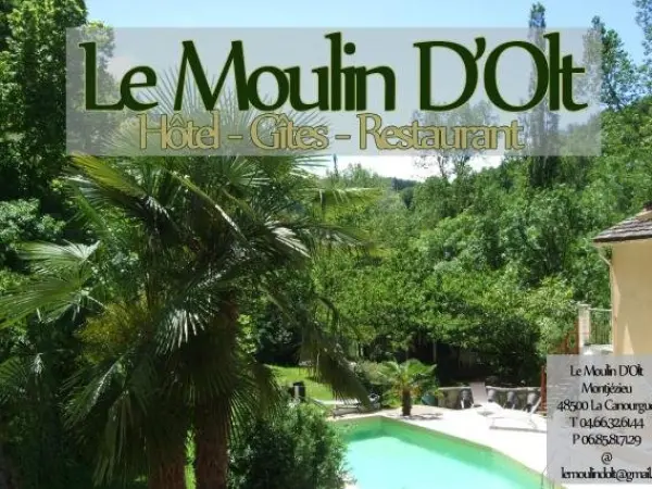 Hôtel Le Moulin D'Olt - Hotel vacaciones y fines de semana en La Canourgue