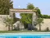 Maison de 3 chambres avec piscine partagee jardin clos et wifi a Saint Palais du Ne - ヴァカンスと週末向けのホテルのSaint-Palais-du-Né