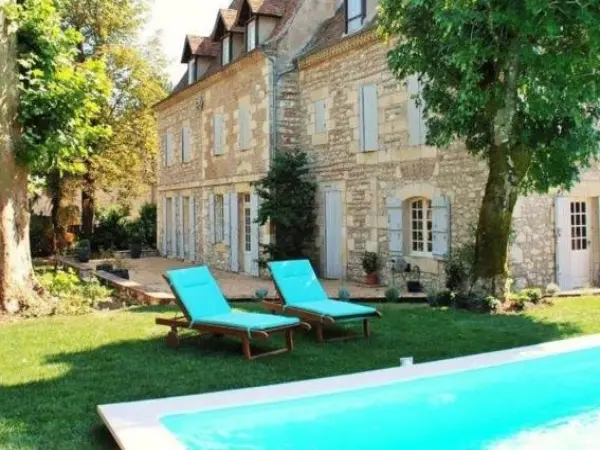 Manoir du Bois Mignon Luxury Home - Dordogne - 假期及周末酒店在Le Fleix