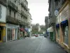 Ванн - Улица выложена домами и магазинами