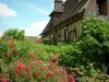 Жерберуа - Розы (розы), глицинии и фахверковые дома