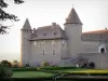 Замок Вирье - Средневековая крепость и ее французские сады