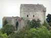 Замок Монтайгут - Средневековая крепость в окружении зелени; в коммуне Гиссак, в Региональном природном парке Гранд-Каус