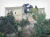 Кастельну - Виконталь замок в окружении зелени