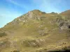 Коль дю Турмале - С перевала, вид на горы