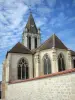 Конфлан-Сент-Онорин - Колокольня и прикроватная тумбочка церкви Сен-Маклу