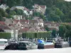 Конфлан-Сент-Онорин - Городские дома и плавучие дома на реке Сене