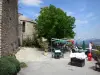 Лурс - Кофейная терраса с видом на долину Дюранс