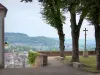 Монбар - Вид на горизонт города и его зеленые окрестности